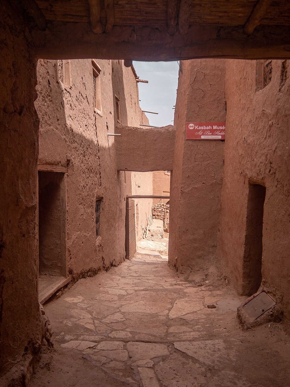 Traditional earthen architecture in Aït Benhaddou Morocco