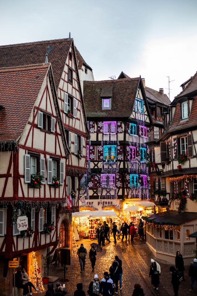 Christmas market in Colmar France