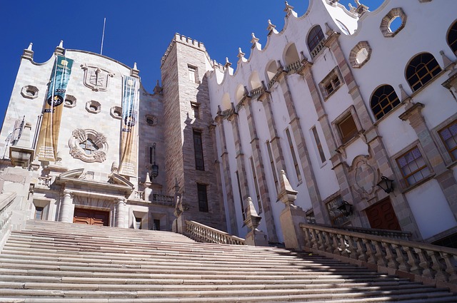 University of Guanajuato overlooking the city
