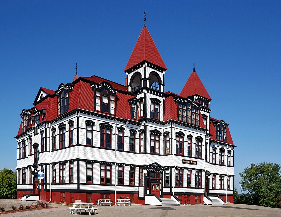 Lunenburg Academy in Nova Scotia Canada