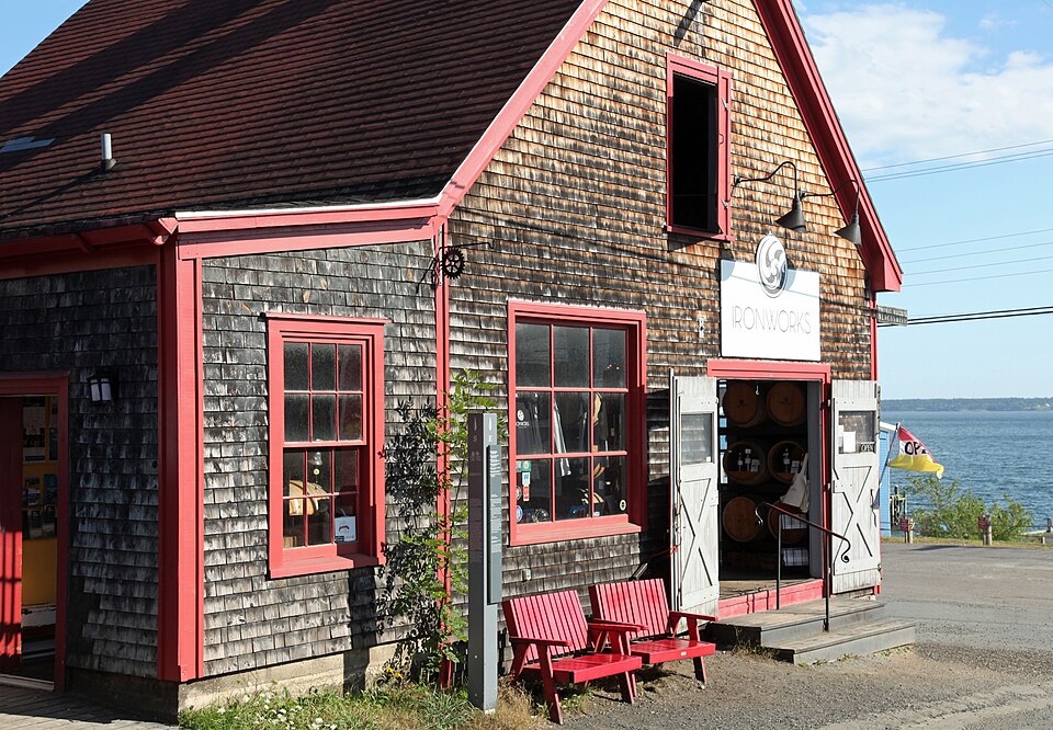 Ironworks Distillery in Lunenburg Nova Scotia Canada