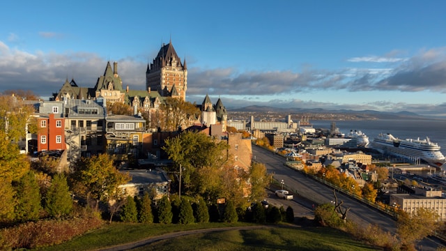 Places Unveiled travel blog — Château Frontenac castle overlooking Quebec City