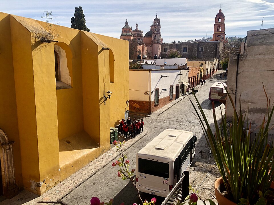 Rooftops and skyline of San Miguel de Allende