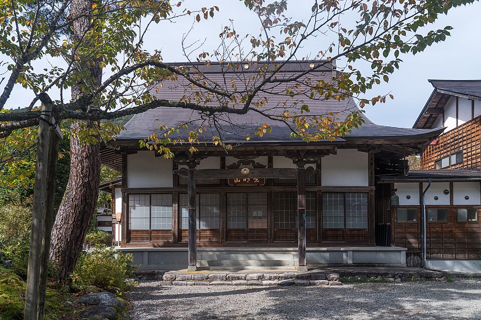 Traditional wooden building in Shirakawa-go Japan