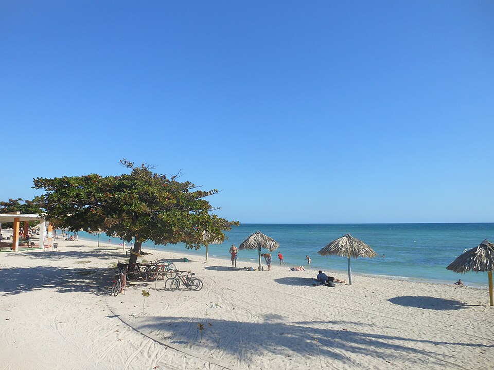 Caribbean beach near Trinidad Cuba