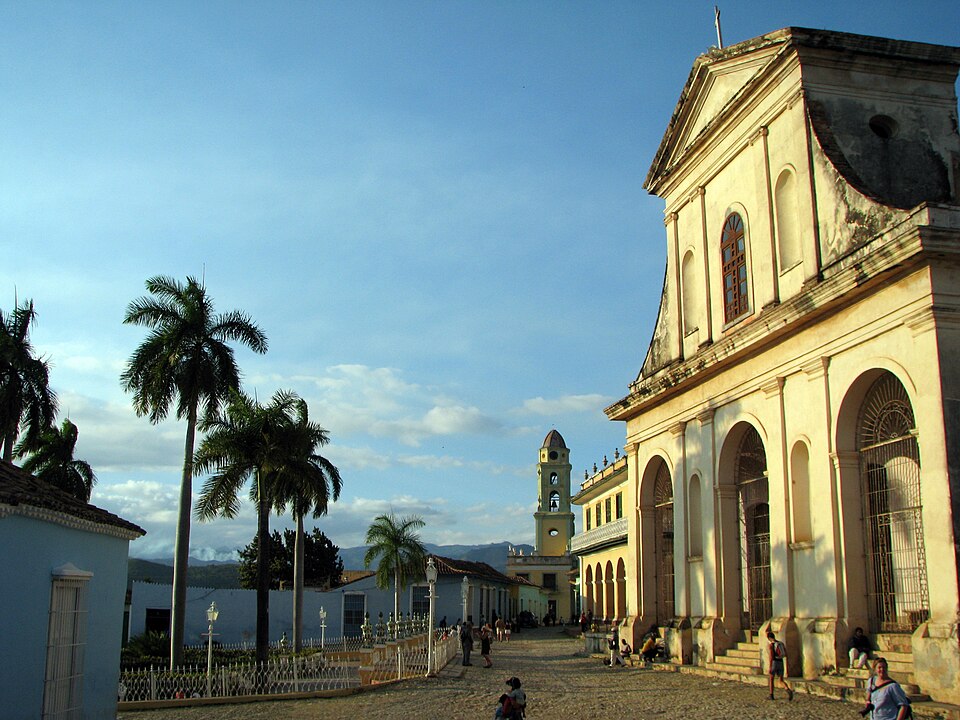Historic plaza in Trinidad Cuba