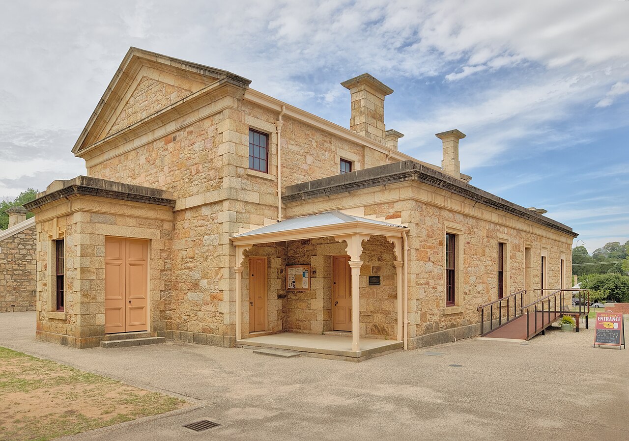 Historic courthouse in Beechworth Australia