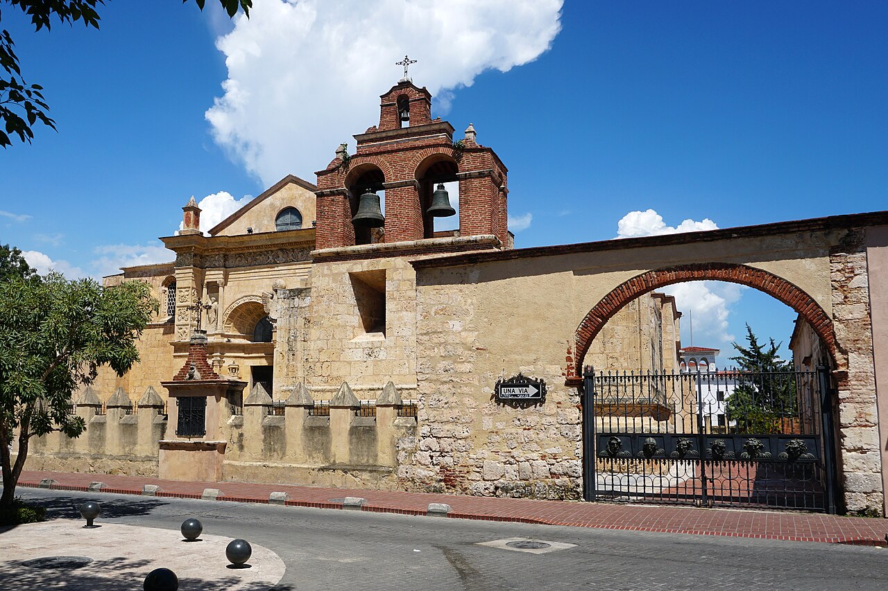 Stone facade of the Catedral Primada de América