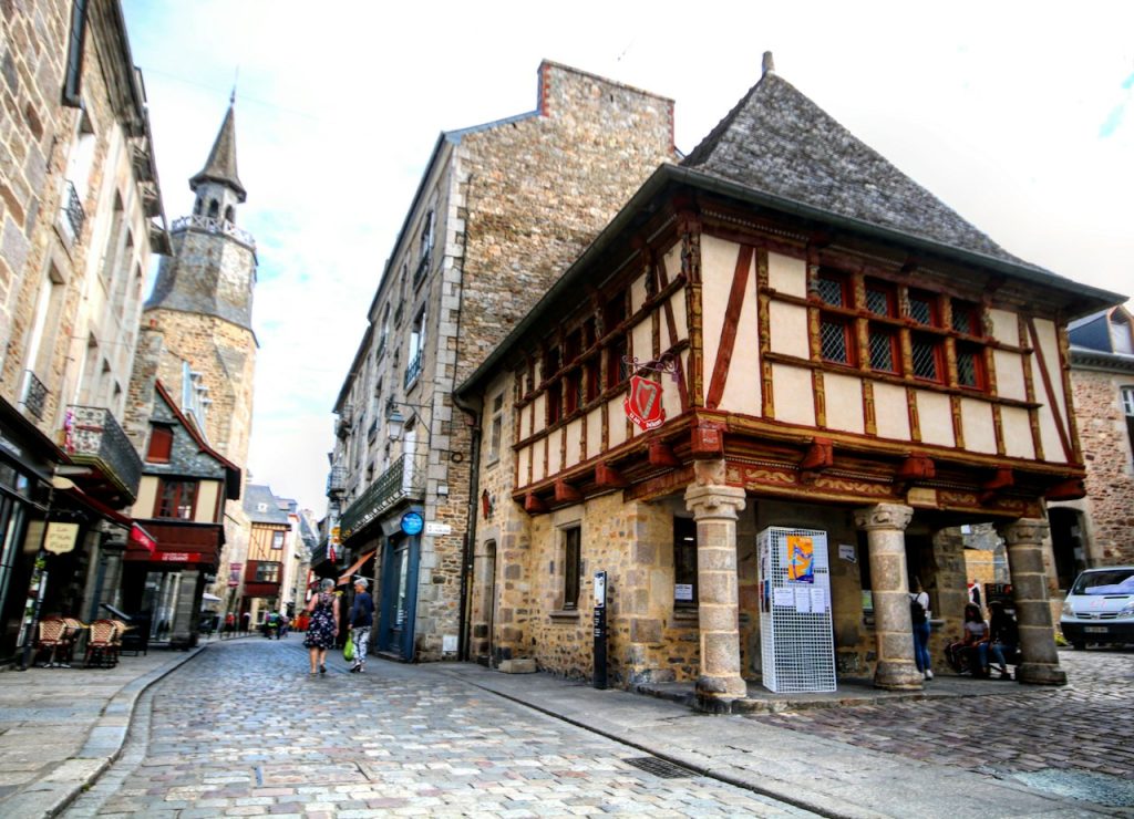 Half-timbered house in the medieval center