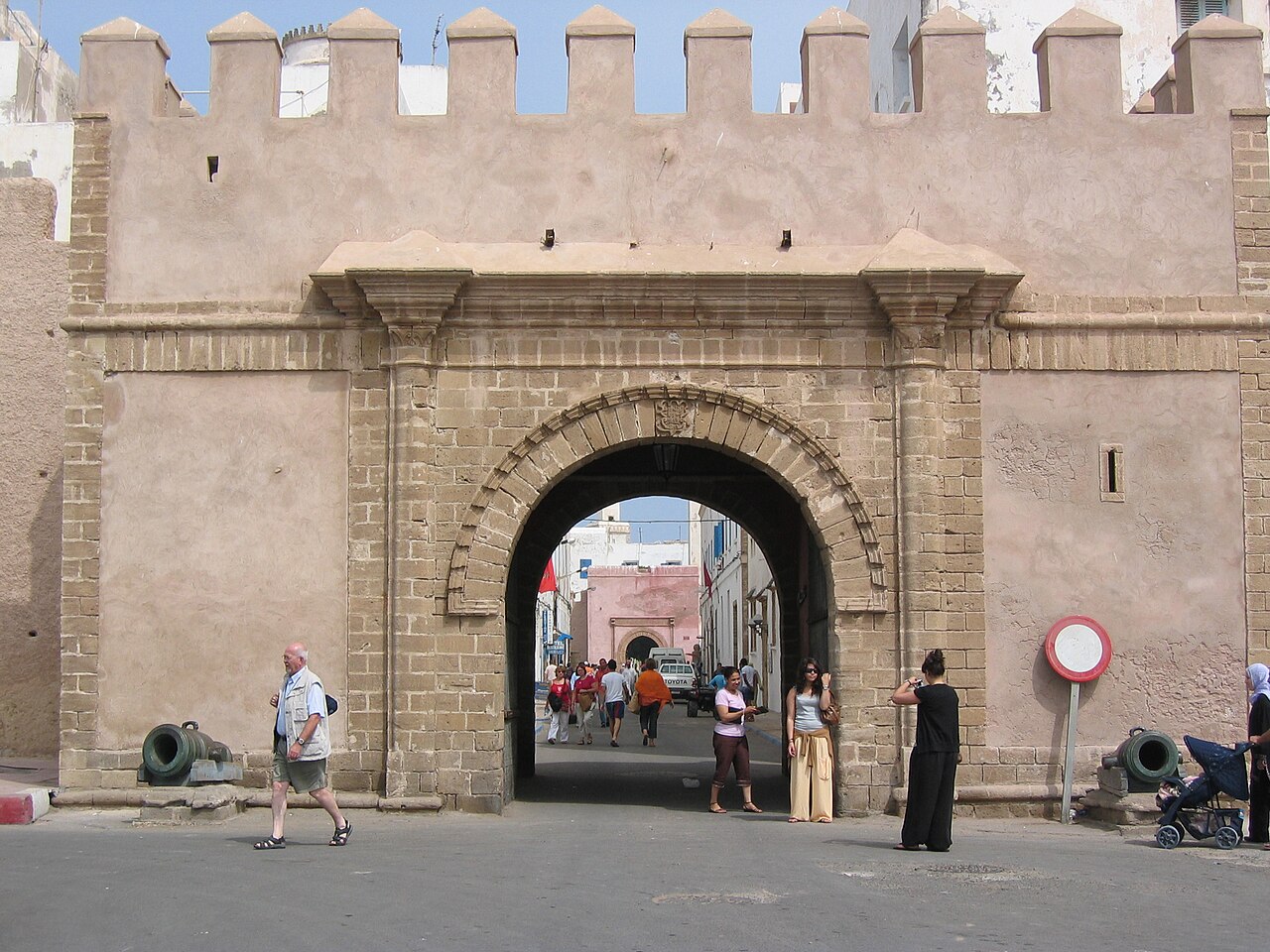 Bab Sbaa gate leading into the medina of Essaouira