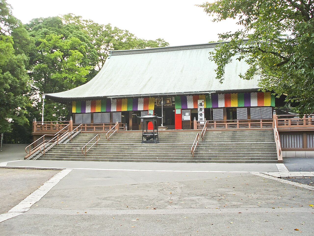 Kawagoe Japan Kitain temple main hall