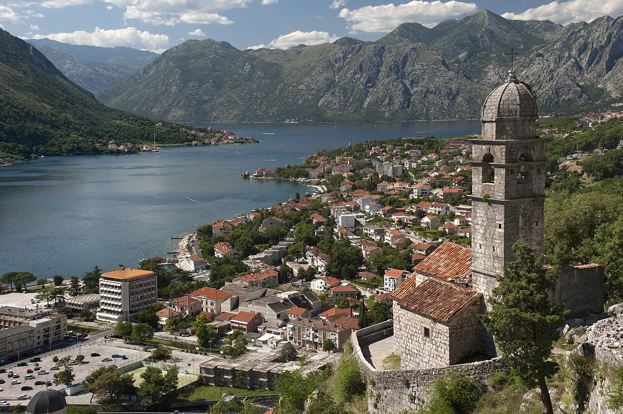 Small stone Church of Our Lady of Remedy on the path up to Kotor fortress