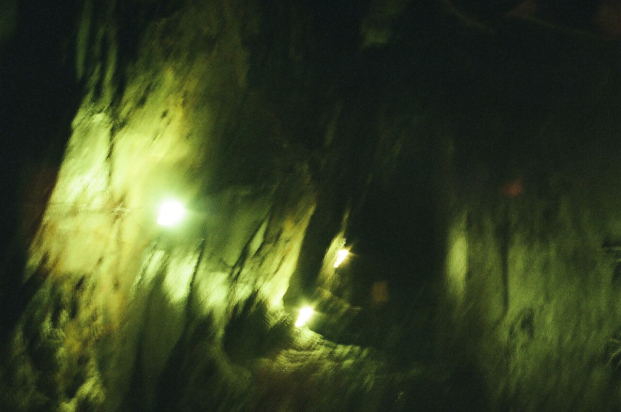 Underground tunnel of the Mina da Passagem gold mine