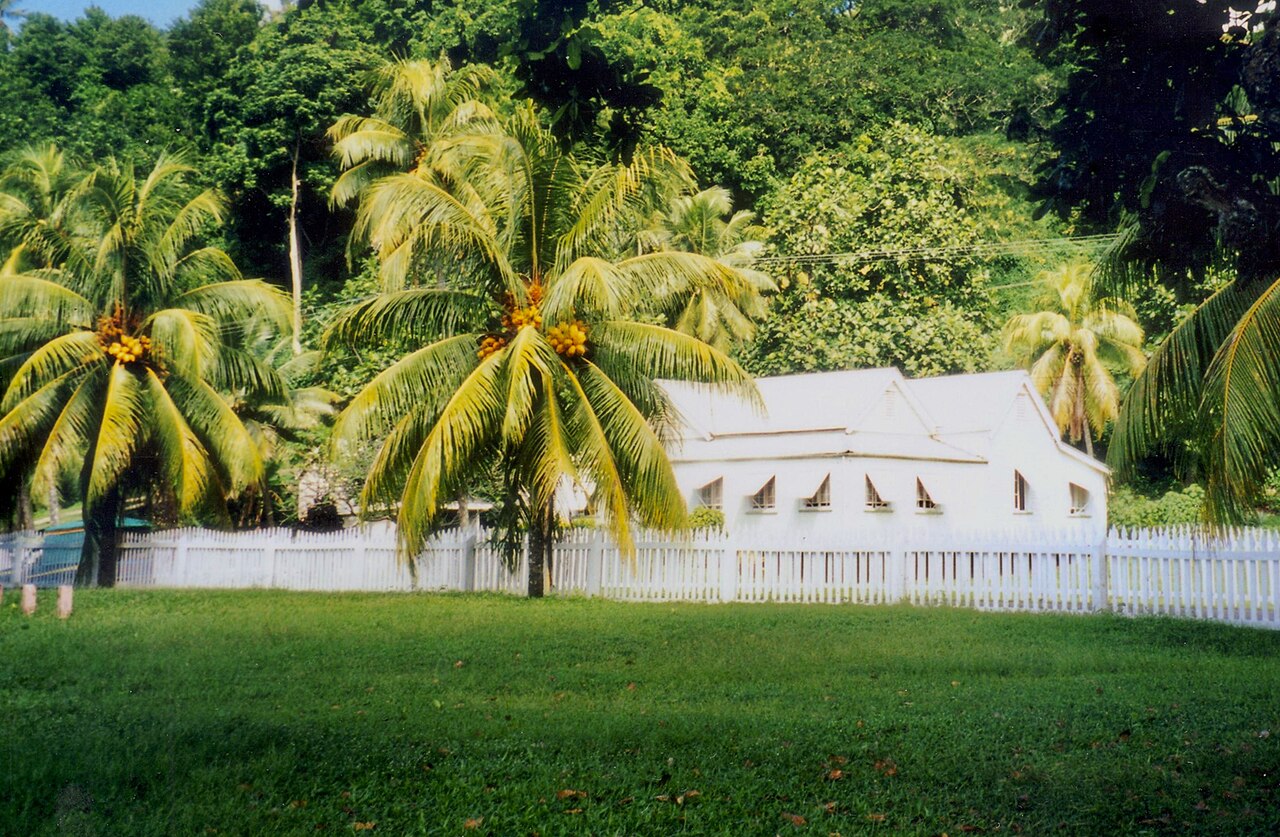Nasova House near the site where Fiji was ceded to Britain