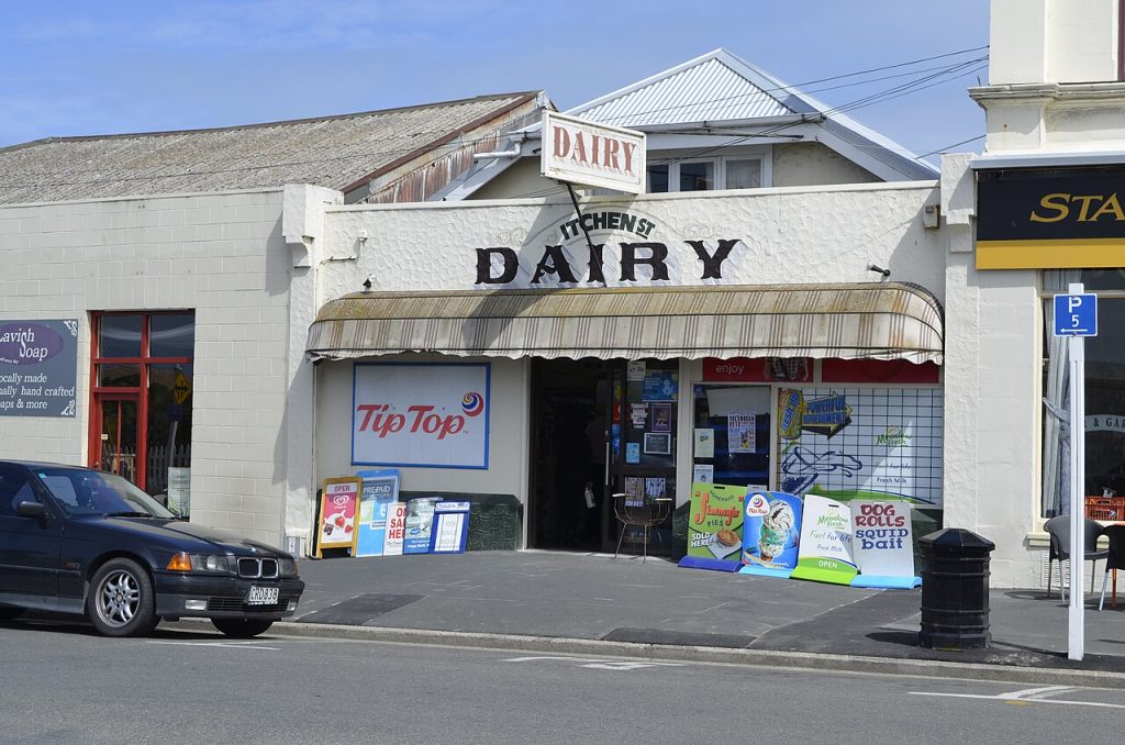 Itchen Street Dairy in a heritage building