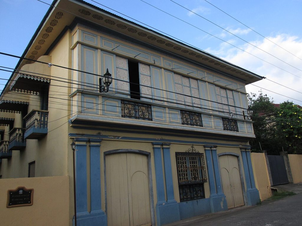 The Villavicencio Wedding Gift House with capiz shell windows